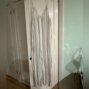 Rare Bird Striped Jumpsuit Size 14